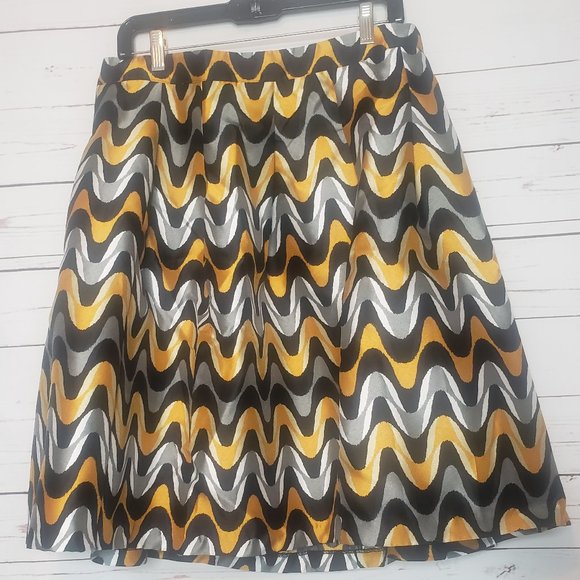 Lane Bryant Wavelength Circle Skirt - Picture 2 of 8